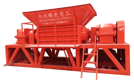 Double shaft shredder