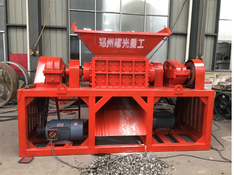 Double shaft shredder